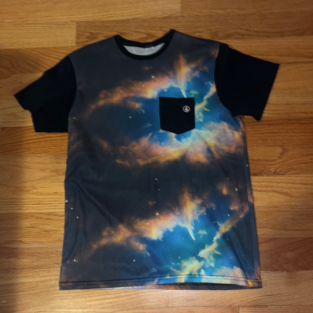 Mens Galaxy Print T-Shirt